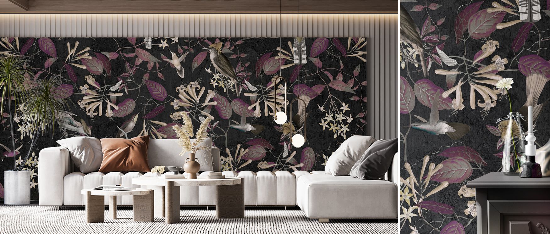 The Tescoma Birds of Beauty Elegant Wall Art evokes lyrical calm as birds appear suspended in motion, offering interiors such as living rooms, offices, or bedrooms an atmosphere enriched by delicate grace, sophistication, and quiet beauty inspired by natu