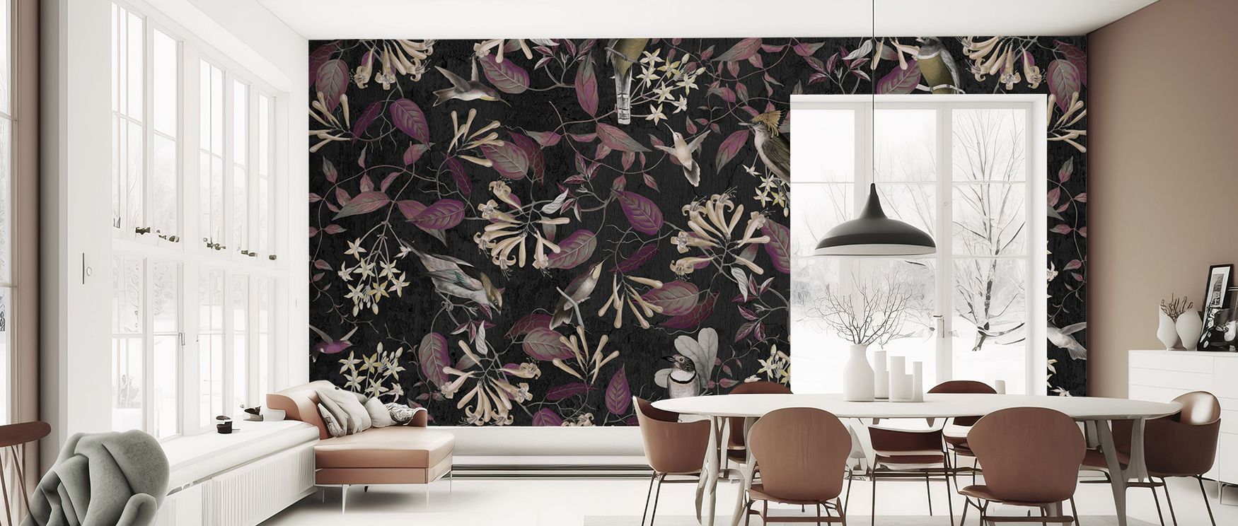 The Tescoma Birds of Beauty Elegant Wall Art introduces flowing bird motifs into decor, infusing bedrooms, living rooms, or offices with a design that merges delicacy and refinement, creating interiors filled with grace, tranquility, and timeless artistic
