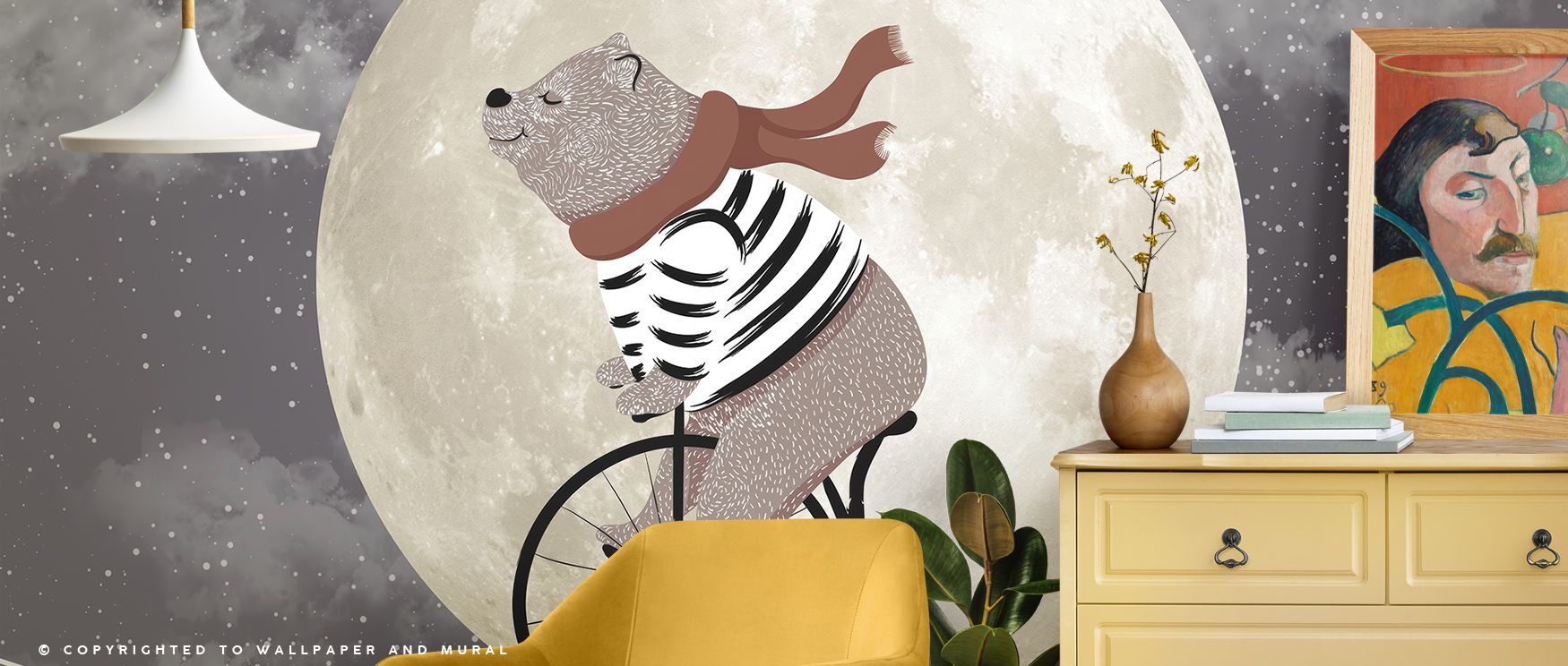 With bold yet friendly design, The Bravest Bear Kids Wall Art brings character to children’s interiors, offering bedrooms or playrooms a joyful backdrop filled with courage, imagination, and playful spirit that makes daily life brighter and more fun. 