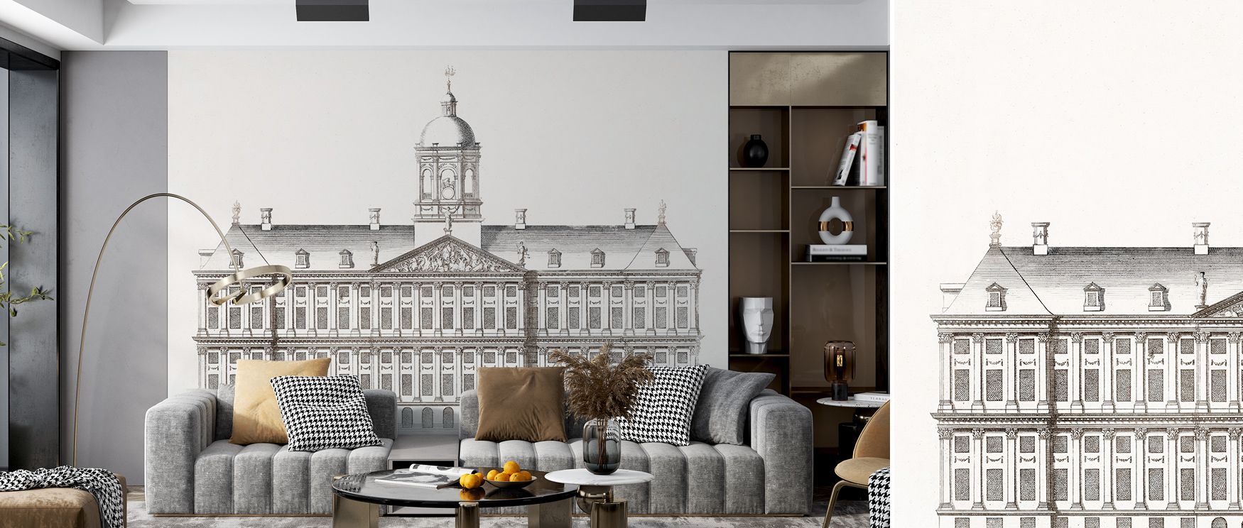 This City Hall In Amsterdam, Front Historical Wall Art interprets architecture as a decorative story, transforming interiors such as bedrooms, living rooms, or offices with cultural beauty, historic resonance, and elegant sophistication in one design. 