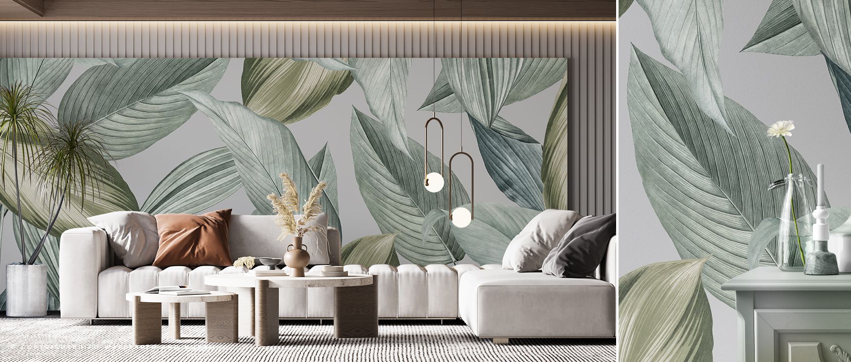The Translucent Foliage Elegant Wall Art captures timeless elegance where subtle foliage forms convey graceful calm. Its composition reflects natural refinement and quiet sophistication, creating atmosphere of serenity. This artwork enriches bedrooms, liv
