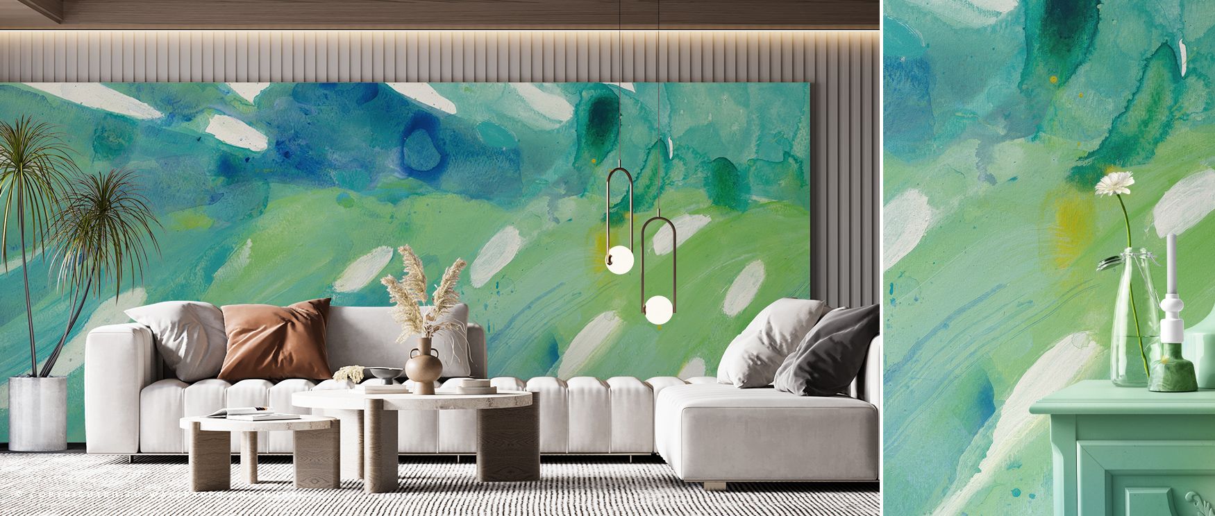 The Tropical Delight Lush Wall Art illustrates tropical sophistication where vibrant tones flow through layered textures. Its palette radiates joy and charm, creating atmosphere of playful refinement. This artwork enhances bedrooms, living rooms, or offic