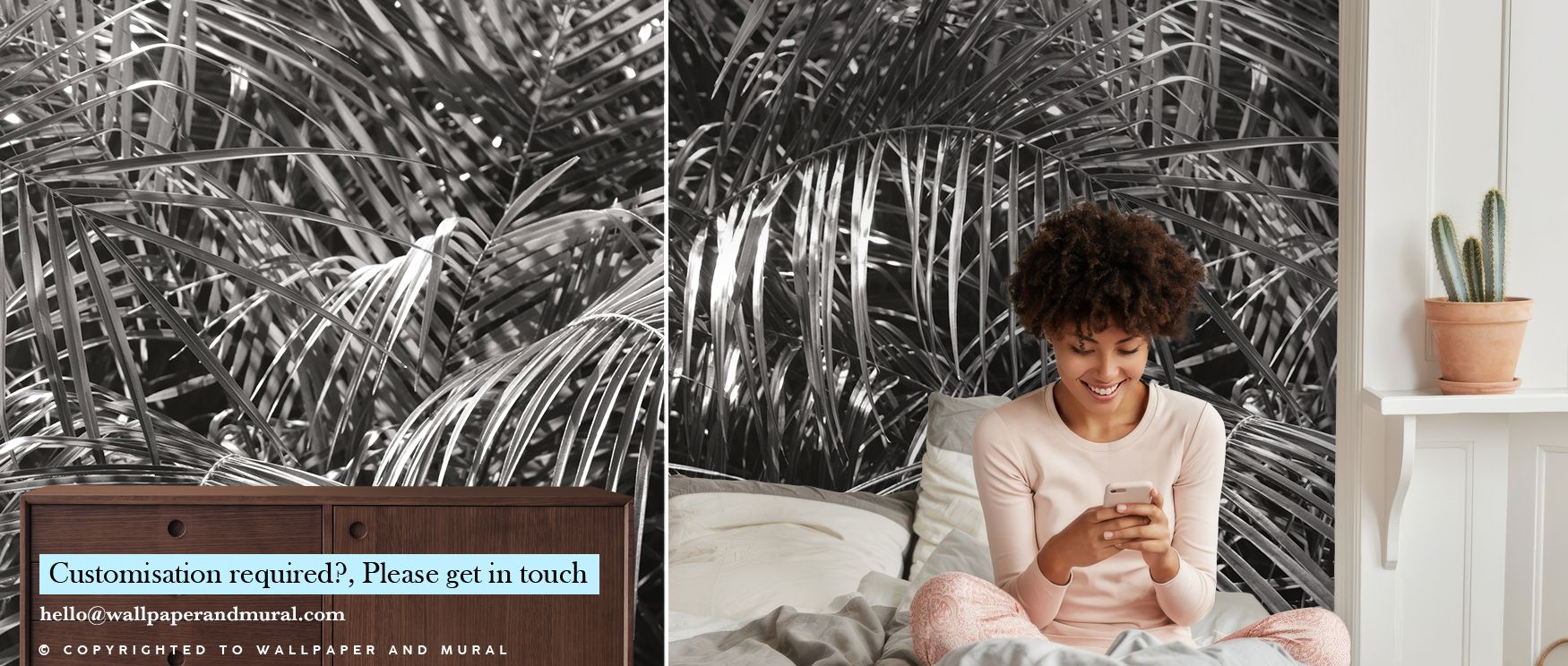 The Tropical Fronds Elegant Wall Art conveys serene atmosphere where fronds appear in graceful layers of tone. Its palette reflects calm elegance, offering timeless decorative charm. This artwork enhances bedrooms, living rooms, or offices, enriching inte