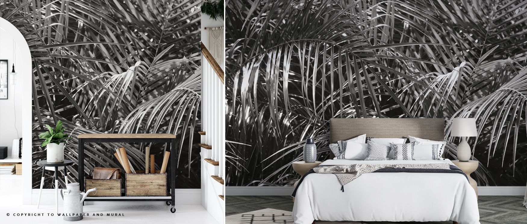 Graceful charm radiates in Tropical Fronds Elegant Wall Art, where frond patterns capture flowing rhythm of natural elegance. Its tones convey calm beauty, offering timeless refinement. This composition enriches bedrooms, living rooms, or offices, providi