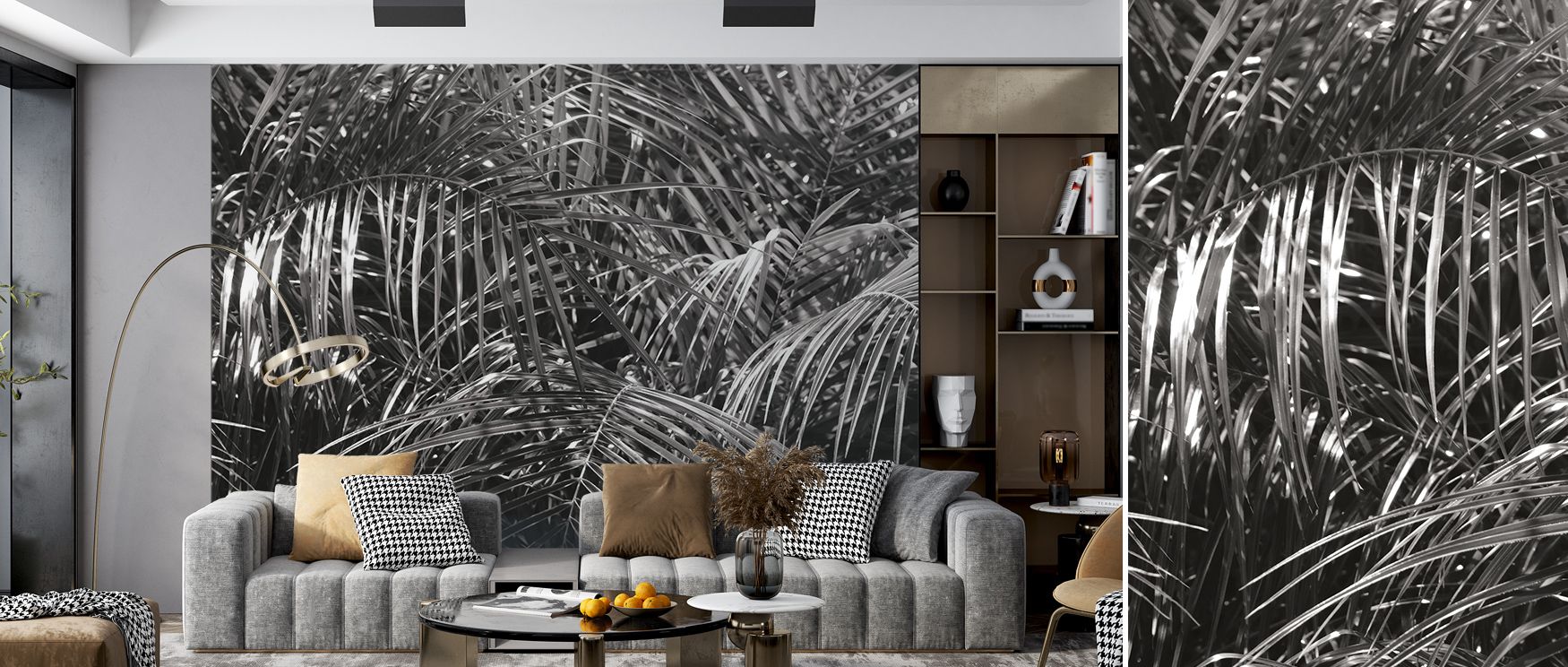 The Tropical Fronds Elegant Wall Art conveys natural elegance through frond patterns arranged in graceful harmony. Its muted tones evoke serenity, enriching interiors with atmosphere of refinement. This artwork enhances bedrooms, living rooms, or offices,