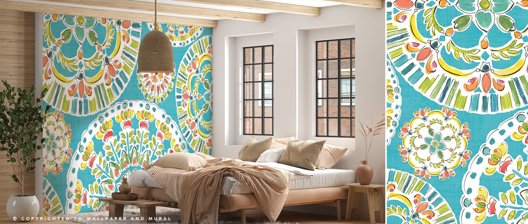 Tropical Oasis Lush Wall Art bursts with natural vitality, presenting radiant tones and layered patterns that reflect exotic abundance. Its composition conveys joy and sophistication, evoking tropical charm with refined elegance. This artwork enriches bed