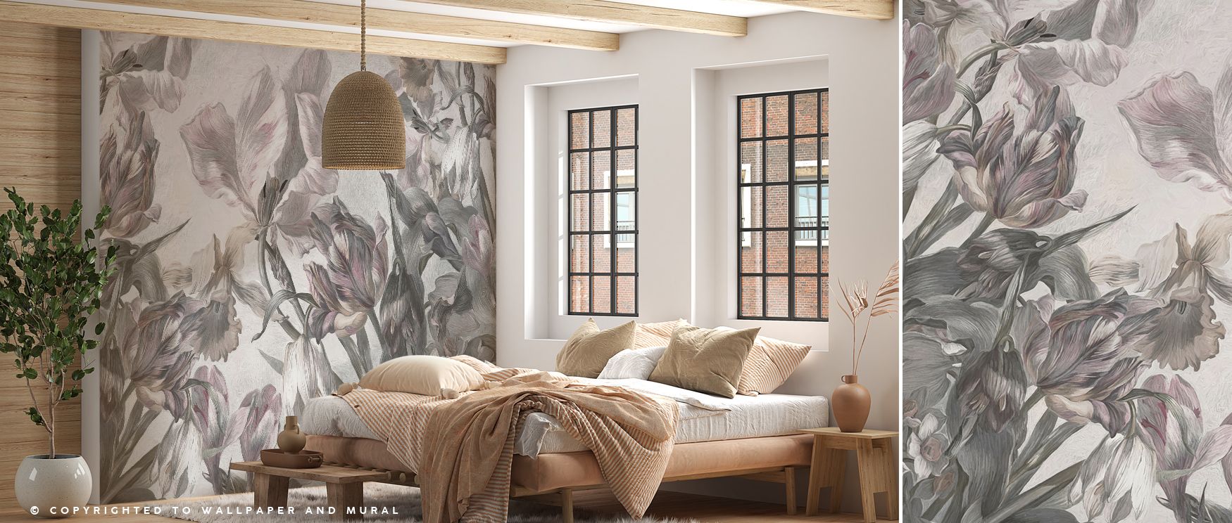 Flourishing blossoms bloom endlessly in the Tulips Feast Pink Vibrant Floral Wall Art, where every petal radiates energy in layers of radiant pink. Gentle hues intermingle with vibrant accents, capturing the spirit of spring gardens alive with motion. The