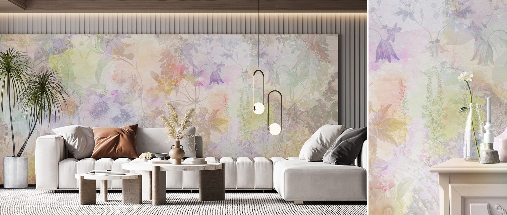 The Watercolor Garden Elegant Floral Wall Art conveys a natural, organic charm through subtle brushwork, soft pastel tones, and lifelike petal forms, bringing tranquility and refinement to living rooms, bedrooms, or offices. The composition encourages a s