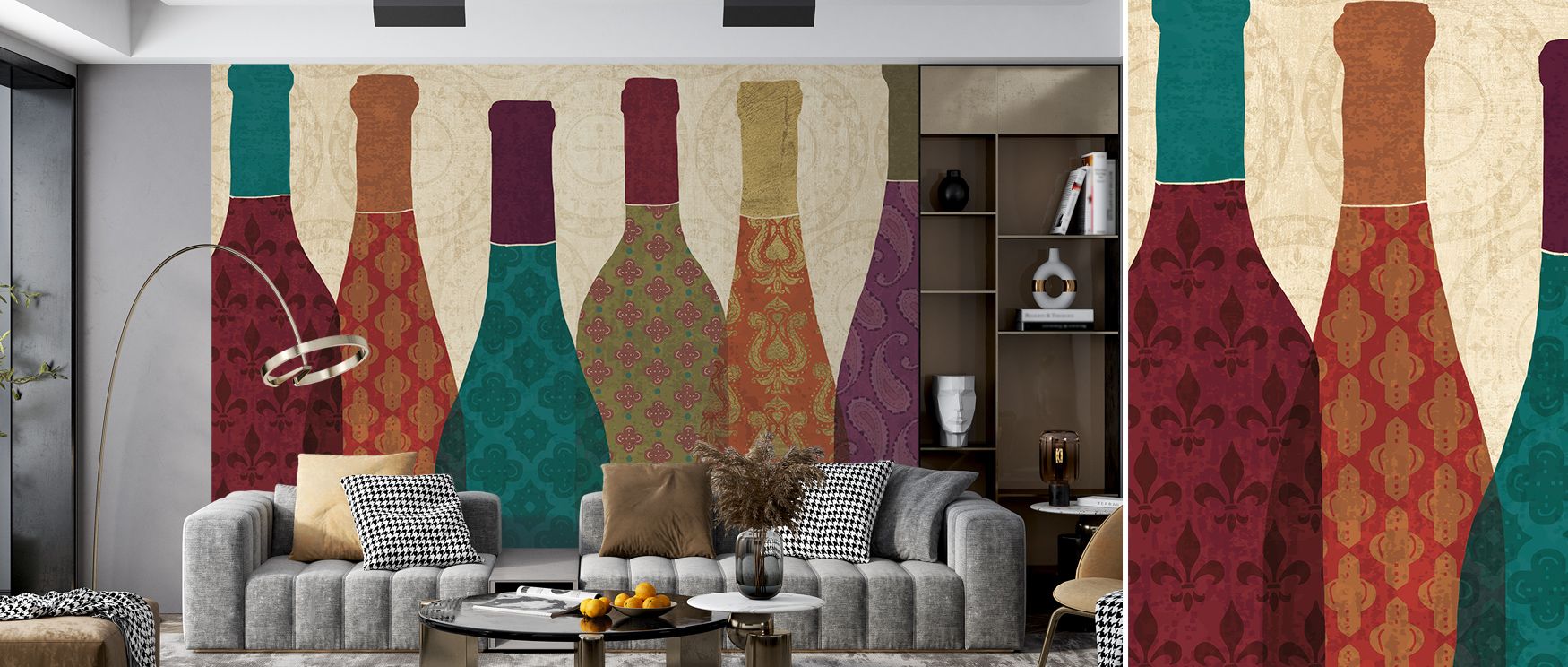 Timeless elegance shines in the Wine Collage I Artistic Wall Art, where wine imagery enriches interiors with charm. Its tones create atmosphere filled with refinement. Dining rooms, kitchens, or living areas glow with resonance, filled with timeless artis