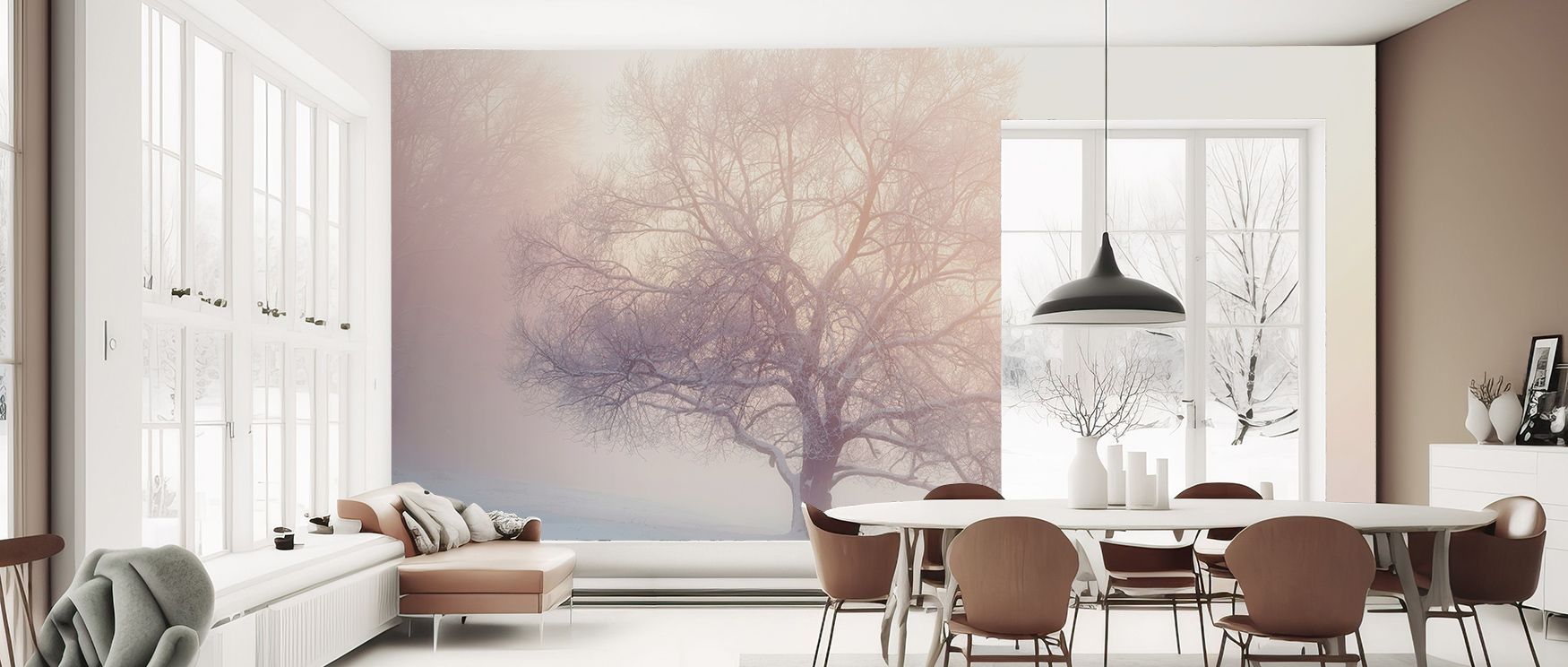 Graceful elegance flows in the Winter Frost Tree Elegant Wall Art, where branches convey calm rhythm. Its tones enrich interiors with atmosphere of refinement. Bedrooms, living rooms, or offices glow with sophistication, filled with timeless artistry and 