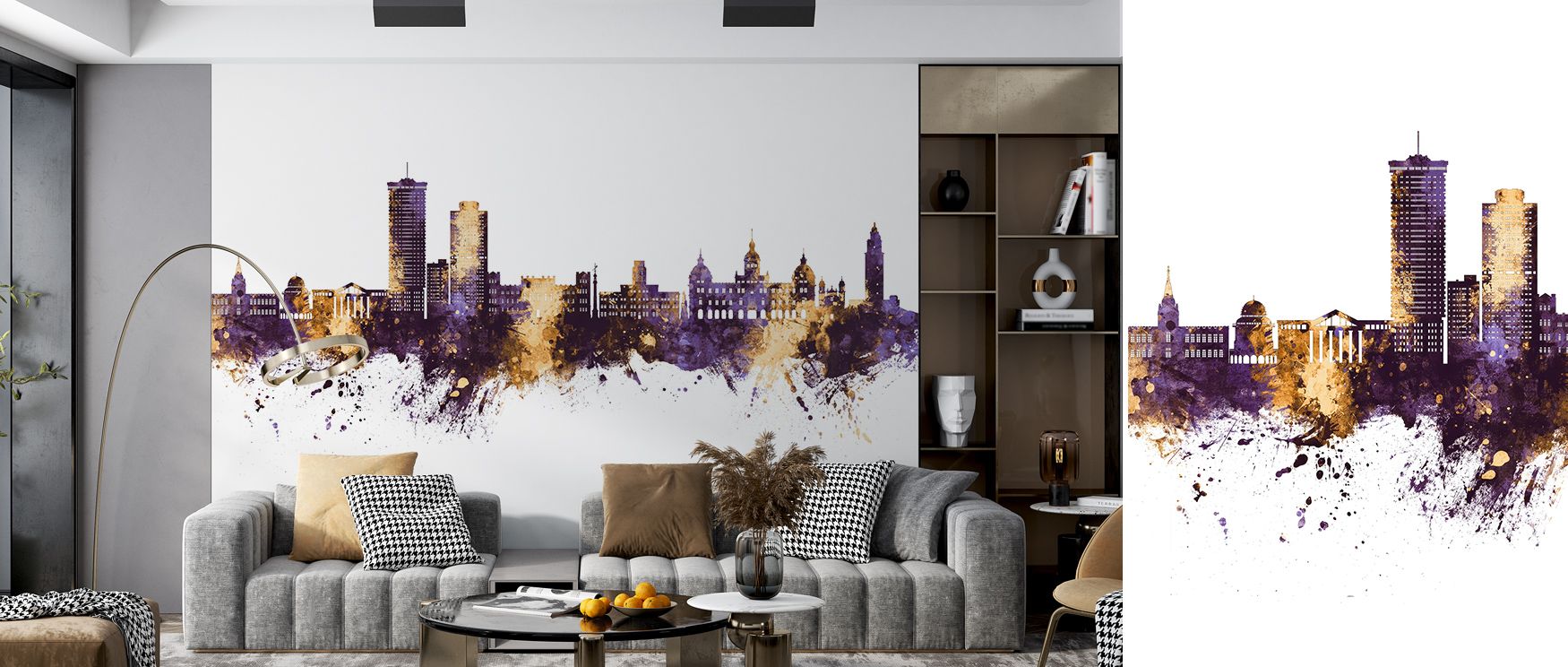 Calm sophistication defines the Orchids on Water Wall Mural, as floating blooms convey grace. Its tones enrich interiors with serenity. Bedrooms, offices, or living rooms glow with resonance, filled with timeless artistry and natural balance. 