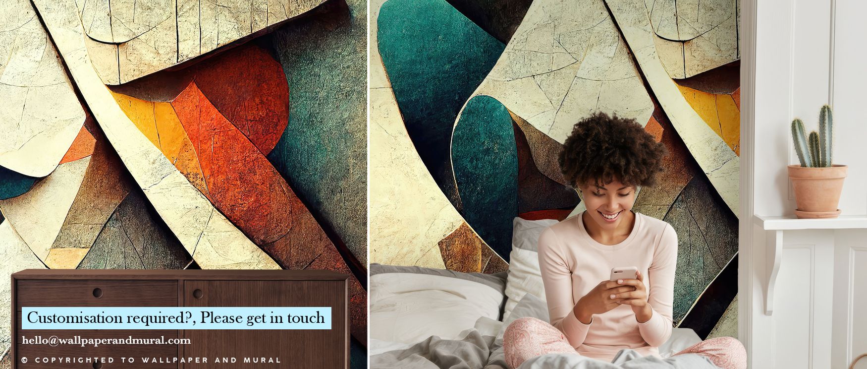 The intricate patterns and layered textures of the Abstract Textures Wall Mural create dynamic depth for living rooms, offices, or bedrooms. The balance of organic and structured shapes provides visual rhythm, interest, and modern elegance, turning walls 