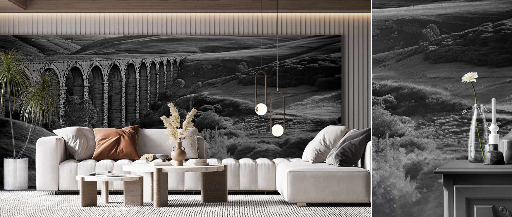 Rendered with precision, the Acqueduct III Wall Mural introduces classical artistry into living rooms, offices, or bedrooms. Its intricate details and historical depth transform interiors into refined, visually captivating spaces that celebrate timeless a