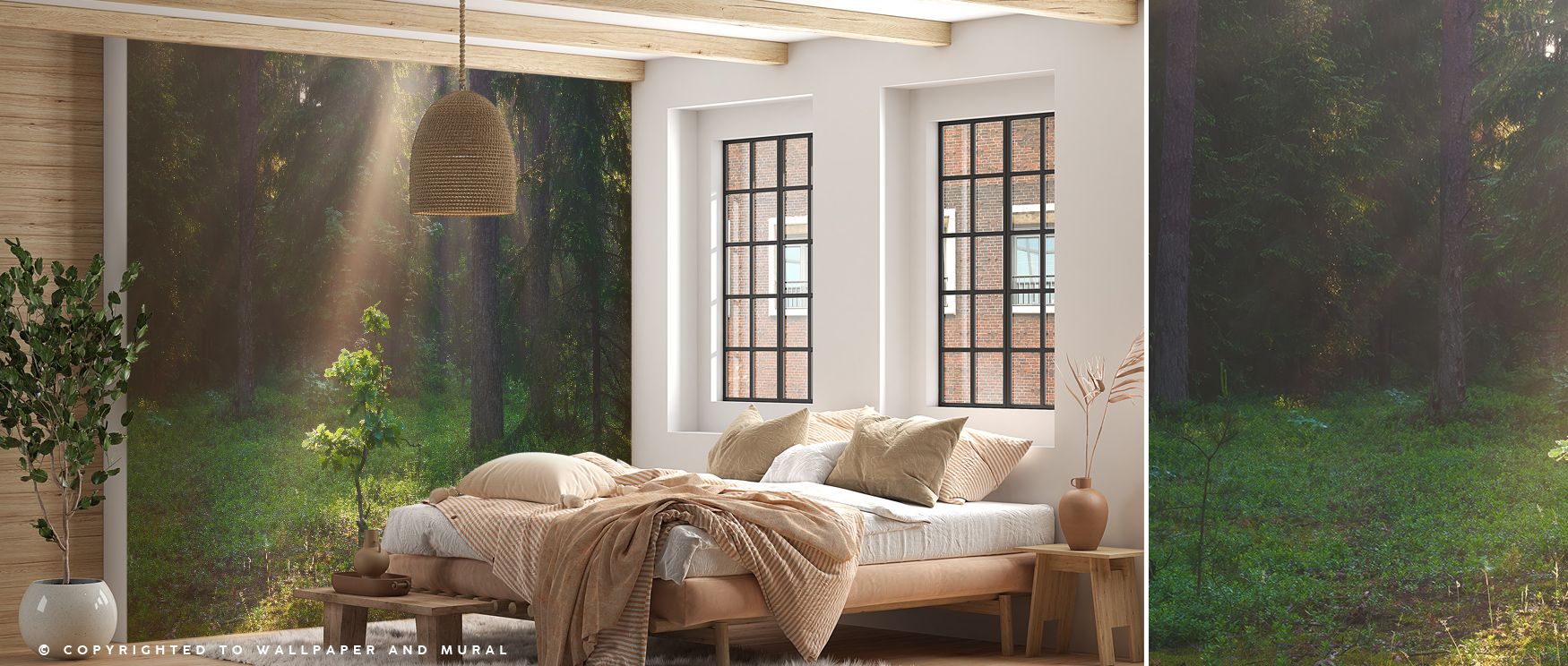 All Alone Tree Wallpaper portrays a solitary tree standing gracefully in a vast serene landscape, enhancing living rooms, bedrooms, or offices with calm elegance and peaceful atmosphere. The muted tones and subtle gradients create depth and stillness, tra