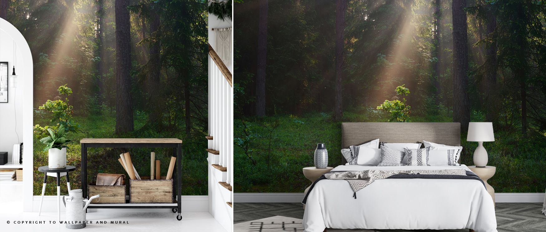 Through subtle shading and atmospheric tones, the All Alone Tree Wallpaper captures the quiet presence of a lone tree, enriching living rooms, bedrooms, or offices with elegance and simplicity. The design conveys harmony, calm, and visual sophistication. 