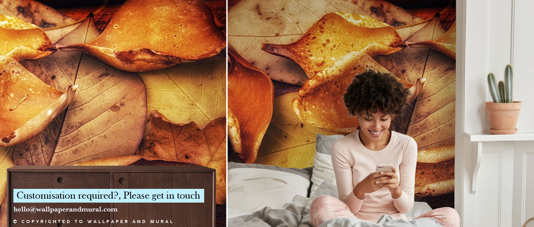 A radiant seasonal vision defines the Autumn Mood Wallpaper, where autumnal hues reflect natural harmony. This graceful composition enriches living rooms, bedrooms, or offices with balance, warmth, and a refined sense of seasonal artistry and charm. 