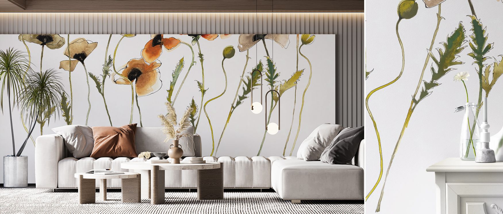The Autumn Orientals Wallpaper embodies seasonal sophistication through its oriental-inspired motifs and glowing hues. Each detail enhances interiors with warmth and balance, enriching living rooms, bedrooms, or offices with timeless artistry. Its seasona