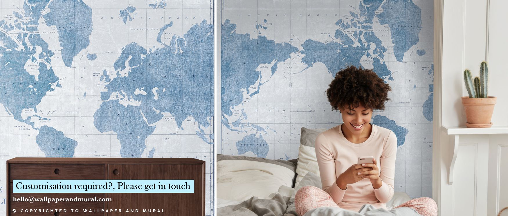 Through minimal yet expressive contrasts, Blueprint World Map Wallpaper conveys rhythm and balance. The design enriches a living room, bedroom, or office with resonance, artistry, and refinement, surrounding interiors with elegance of exploration. 