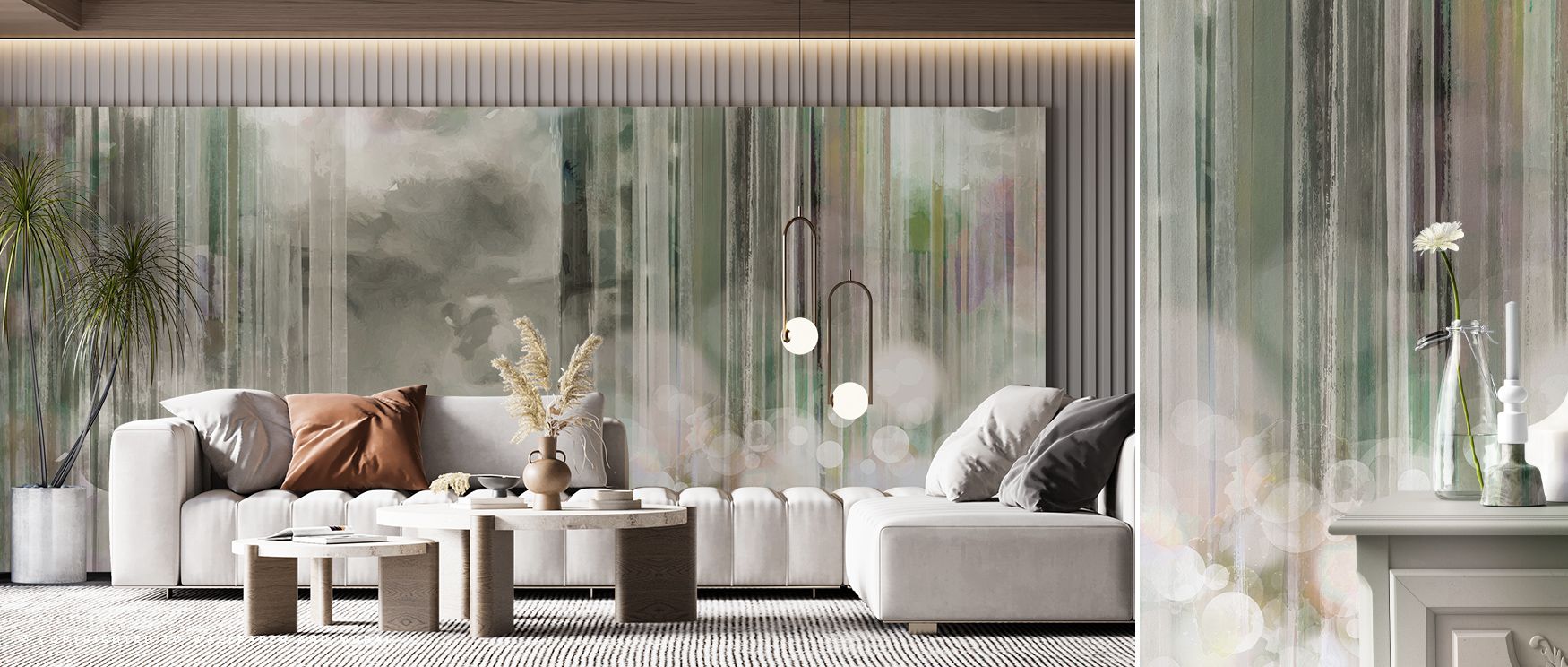 Through balance of tone and form, CSS Wallpaper creates atmosphere of sophistication and rhythm. The design enriches a living room, bedroom, or office with artistry and cultural depth, turning walls into modern showcases of timeless creativity. 