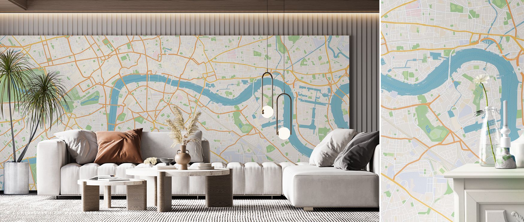 Through color contrasts, Central London Color Wallpaper celebrates heritage while reflecting modern vibrancy. The design enriches a living room, bedroom, or office with refinement, artistry, and resonance, surrounding walls with timeless energy. 