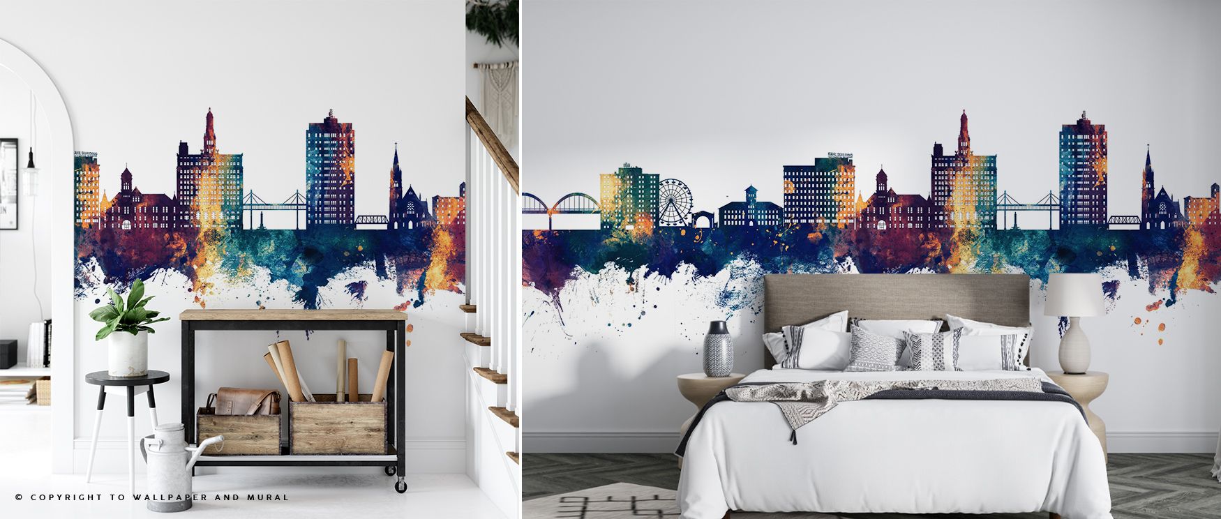 A vision of artistry resonates within the Davenport Iowa Skyline Wallpaper, where luminous contrasts capture cultural identity. Offices are enriched with mood, refinement, and depth, surrounding spaces with sophistication. 