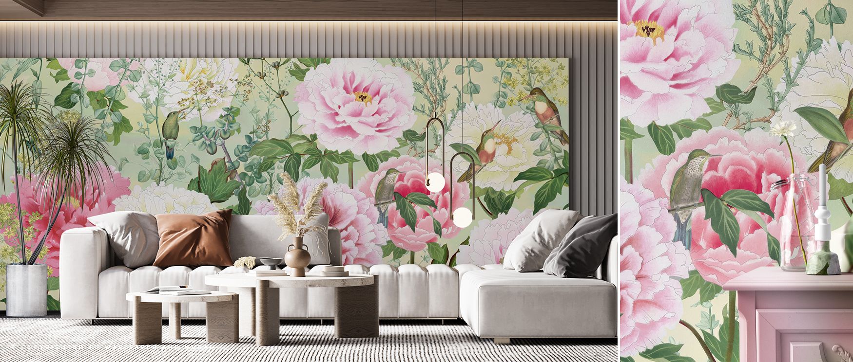 Subtle tones flow across the Early Morning Tranquil Landscape Wallpaper, enriching living rooms with resonance, atmosphere, and charm. Interiors glow with refinement, serenity, and cultural pride, creating cultural spaces filled with artistic calm. 