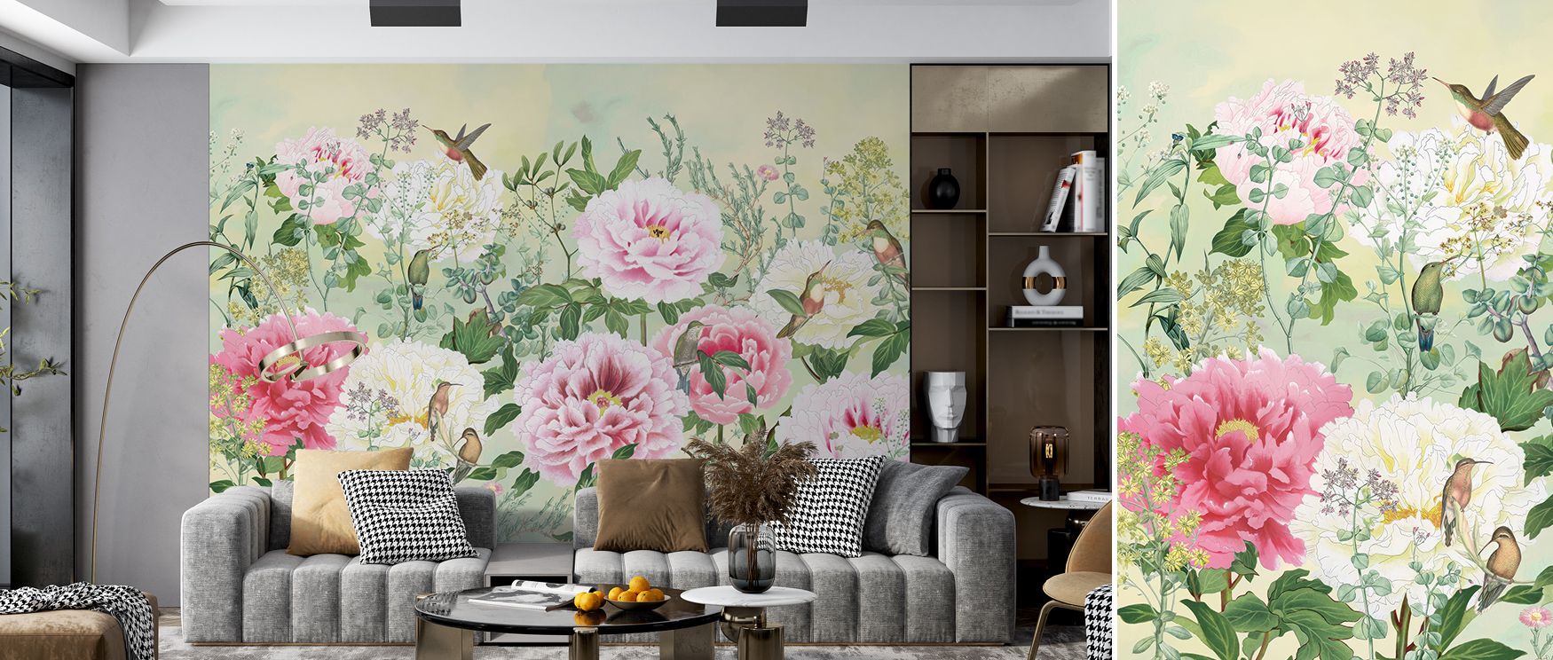 Cultural charm is captured in the Early Morning Tranquil Landscape Wallpaper, surrounding living rooms with atmosphere, resonance, and serenity. Interiors glow with refinement, calm, and artistry, turning plain walls into timeless spaces enriched by artis