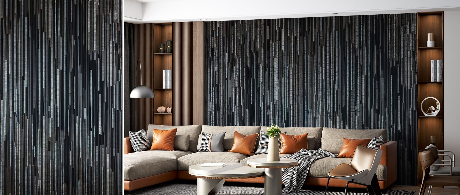 Expressive energy radiates from the Extreme Ways Wallpaper, surrounding bedroom walls with resonance, refinement, and atmosphere. Interiors glow with bold artistry, rhythm, and cultural pride, creating immersive personal spaces filled with dramatic charm.