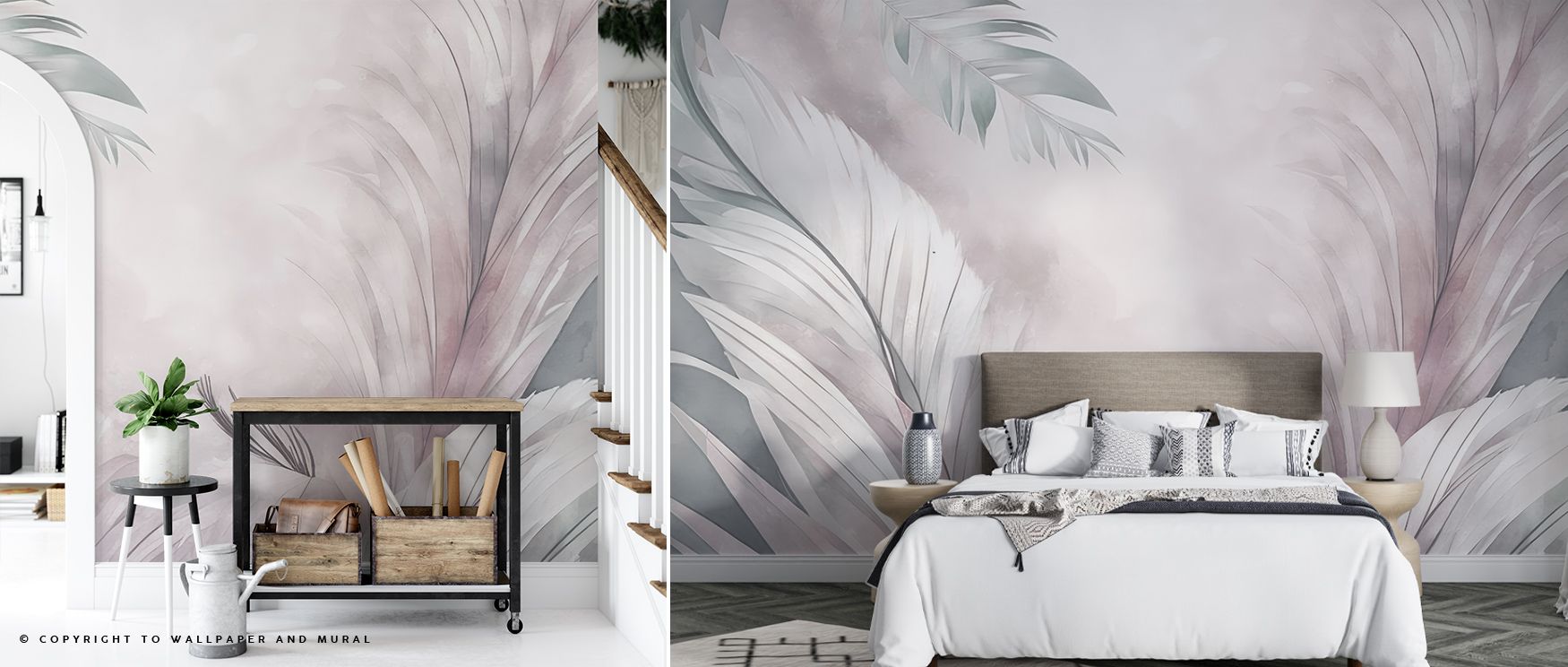 Decorative rhythm flows across the Feathers Magic Wallpaper, surrounding office interiors with resonance, refinement, and elegance. Walls glow with cultural pride, artistic charm, and calm resonance, creating timeless decorative refinement. 