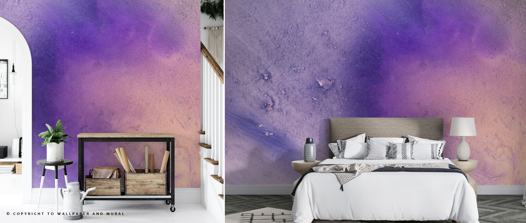 Fluid Purple Wallpaper embodies the essence of motion, its violet waves unfolding with rhythm and intensity. Each swirling line suggests depth and transformation, creating interiors that resonate with vibrancy. The design enhances walls with character, id
