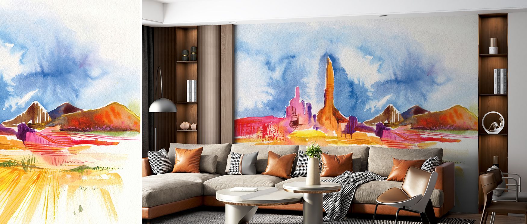 Formation Wallpaper brings bold artistry into focus, as geometric patterns unfold in striking tones. Each detail enhances interiors with vibrancy, offering spaces that feel alive with creativity. The design adds rhythm and edge, perfect for living areas w
