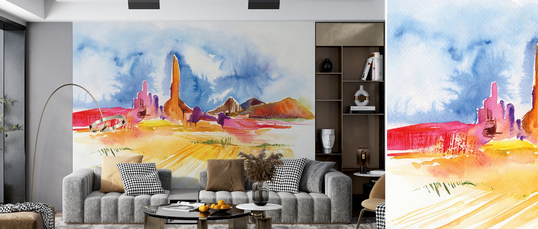 Formation Wallpaper inspires expression through bold geometry layered in strong colors. Each pattern suggests creativity, enhancing interiors with atmosphere and presence. The design transforms walls into reflections of modern art, ideal for creating cont