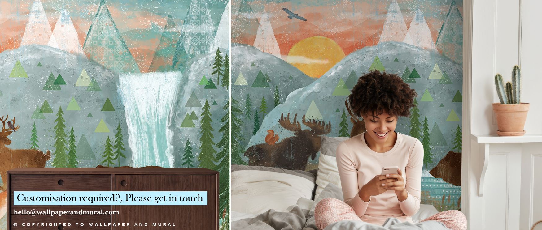 In Forrest Gathering Wallpaper, nature’s beauty is rendered in green tones that create balance and richness. Each forest detail carries vitality, enhancing walls with depth and presence. The design nurtures tranquility while providing energy, ideal for in