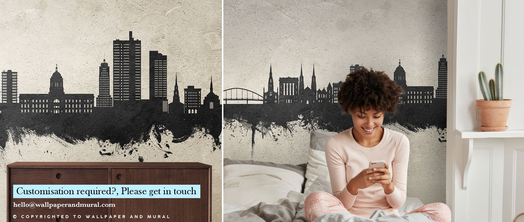 In Fort Wayne Indiana Skyline Concrete Wallpaper, the city’s architecture is portrayed with clarity in sleek tones. Each building enhances walls with balance, creating interiors filled with style. This design adds sophistication to living spaces, ideal fo