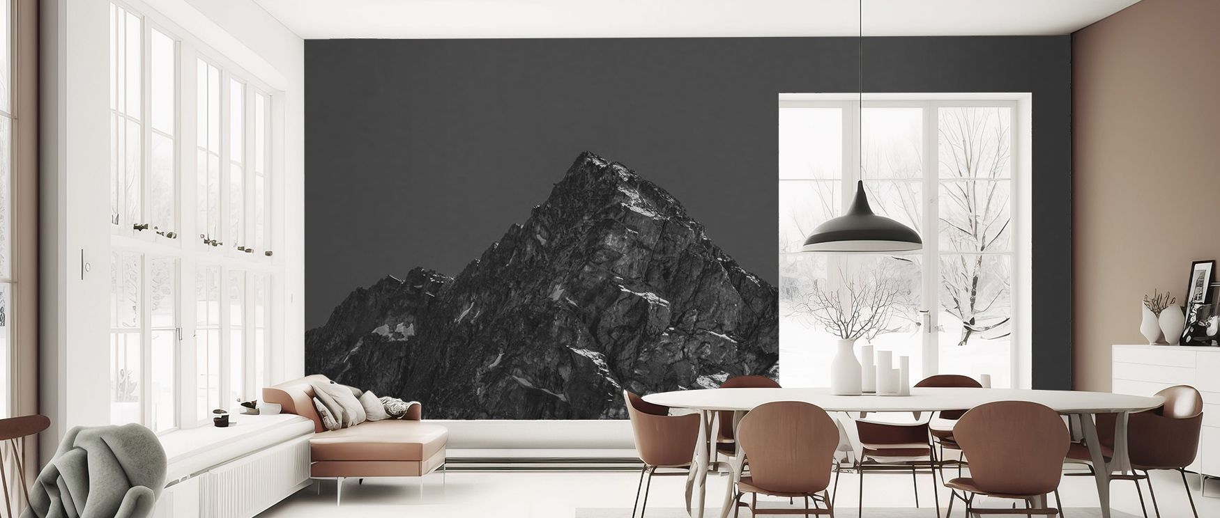 Glacial Peak Wallpaper thrives on natural beauty, where glacial ridges define walls with presence. Each peak enriches interiors with atmosphere, turning rooms into serene landscapes. Its palette reflects calm strength, ideal for creating inviting retreats