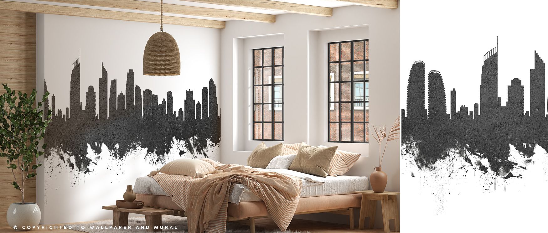 Gold Coast Australia Skyline Black & White Wallpaper thrives on simplicity, where monochrome tones highlight structure and form. The skyline enriches interiors with rhythm and pride, transforming walls into symbols of cultural resonance. Its design is ide