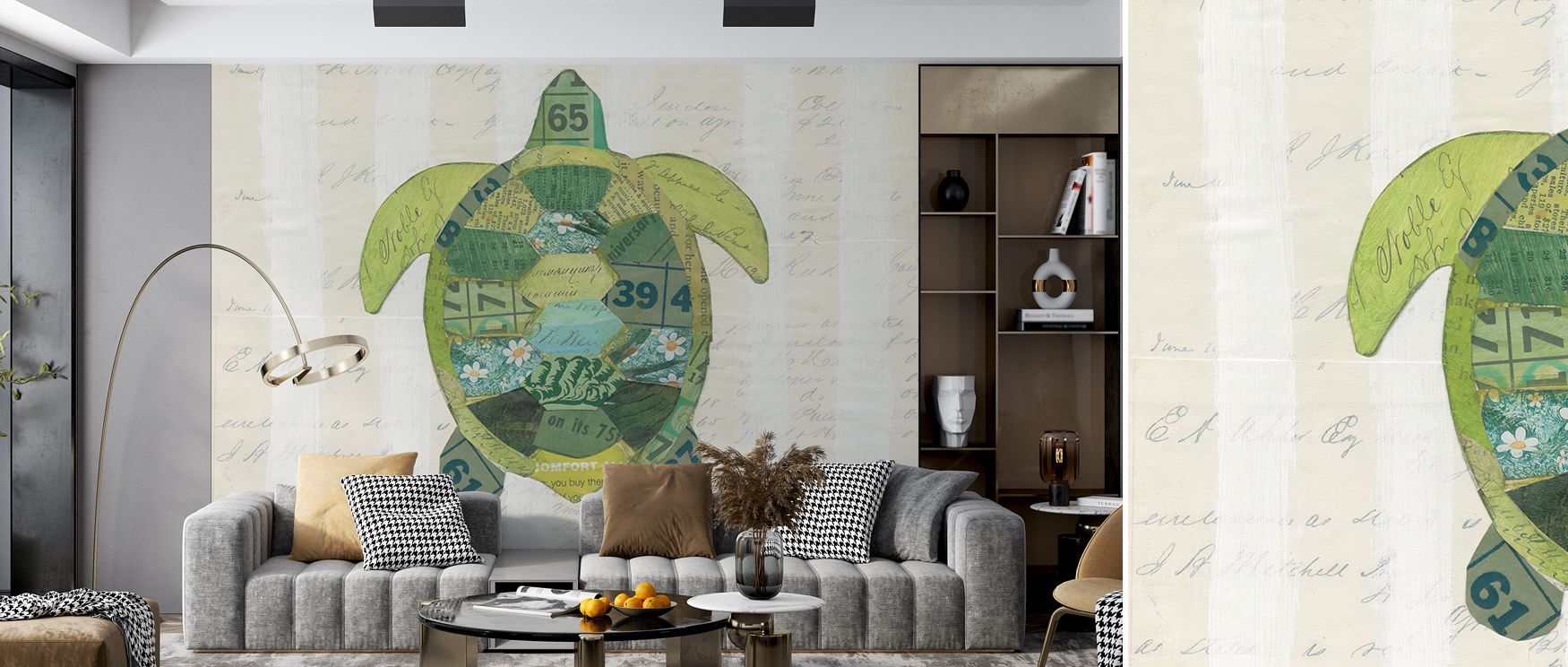 The Green Oceans Wallpaper design flows like tides across walls, its lush hues creating balance between depth and delicacy. Its visual presence is immersive, allowing interiors to resonate with harmony. By surrounding spaces with this ocean-inspired atmos