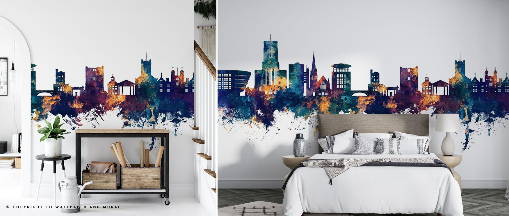 With Guildford England Skyline Blue & Bronze Wallpaper, iconic structures take center stage in stylish colors. Its composition feels layered and refined, turning interiors into tributes to place. The blending of hues produces depth, balance, and bold visu