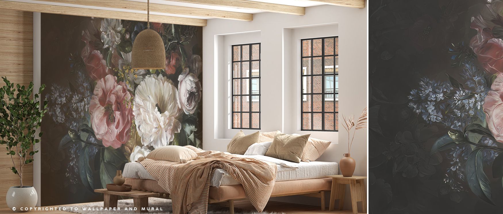 Harmonious Arrangement Wallpaper embodies timeless sophistication, layering patterns that merge balance with expressive subtlety. Its forms create equilibrium, while its tones radiate softness. Interiors become enveloped in calm, their walls transformed i
