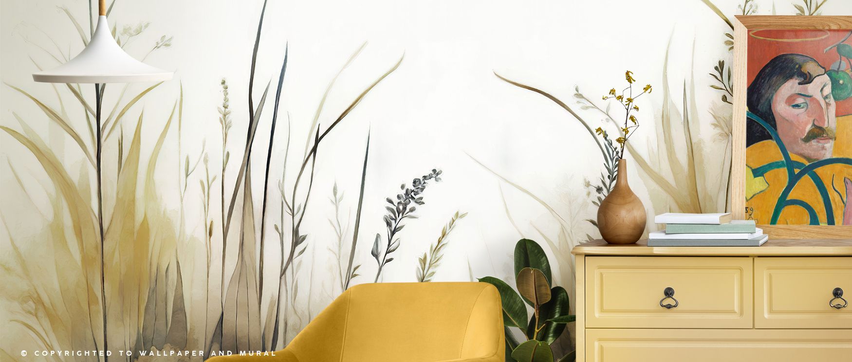 Harmony Yellow Wallpaper embodies radiant elegance, with tones that brighten spaces with optimism. Its cheerful presence makes interiors glow with charm, filling rooms with expressive energy. By wrapping walls in this palette, spaces become uplifting envi