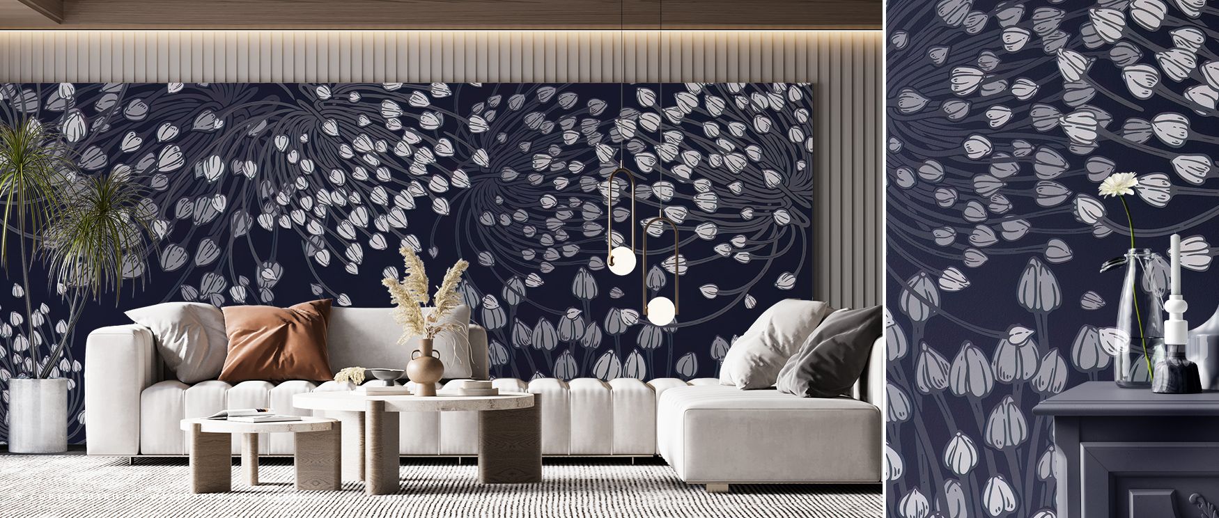 Herbs Jungle Wallpaper radiates vibrancy, layering motifs into patterns that feel alive with rhythm. Its design surrounds interiors with freshness, adding atmosphere of life and charm. By infusing walls with abundance, it transforms rooms into retreats of