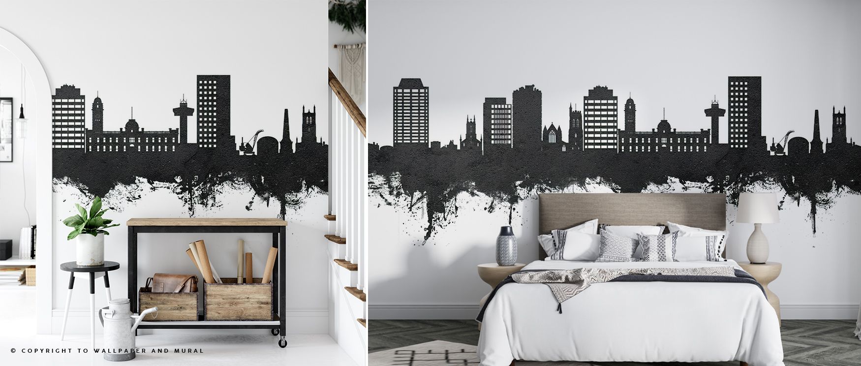 The Hobart Australia Skyline Black & White Wallpaper design enriches interiors with timeless presence, turning silhouettes into cultural reflections. Its monochrome palette radiates balance and sophistication, surrounding spaces with heritage. Interiors b
