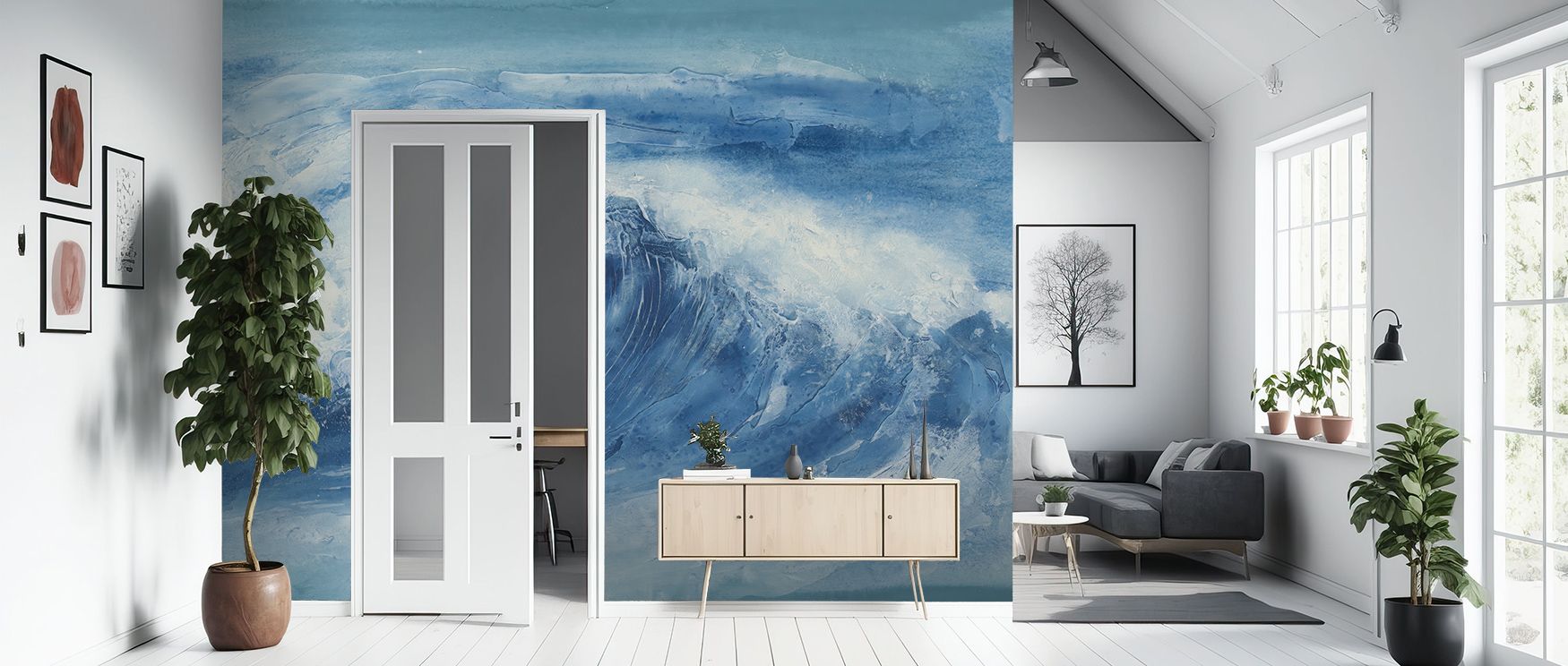 In The Lip Wallpaper transforms interiors with bold artistry, layering abstract shapes into rhythmic designs. Its palette radiates modernity, surrounding walls with presence. Interiors become enriched with charm, filled with creativity and cultural resona