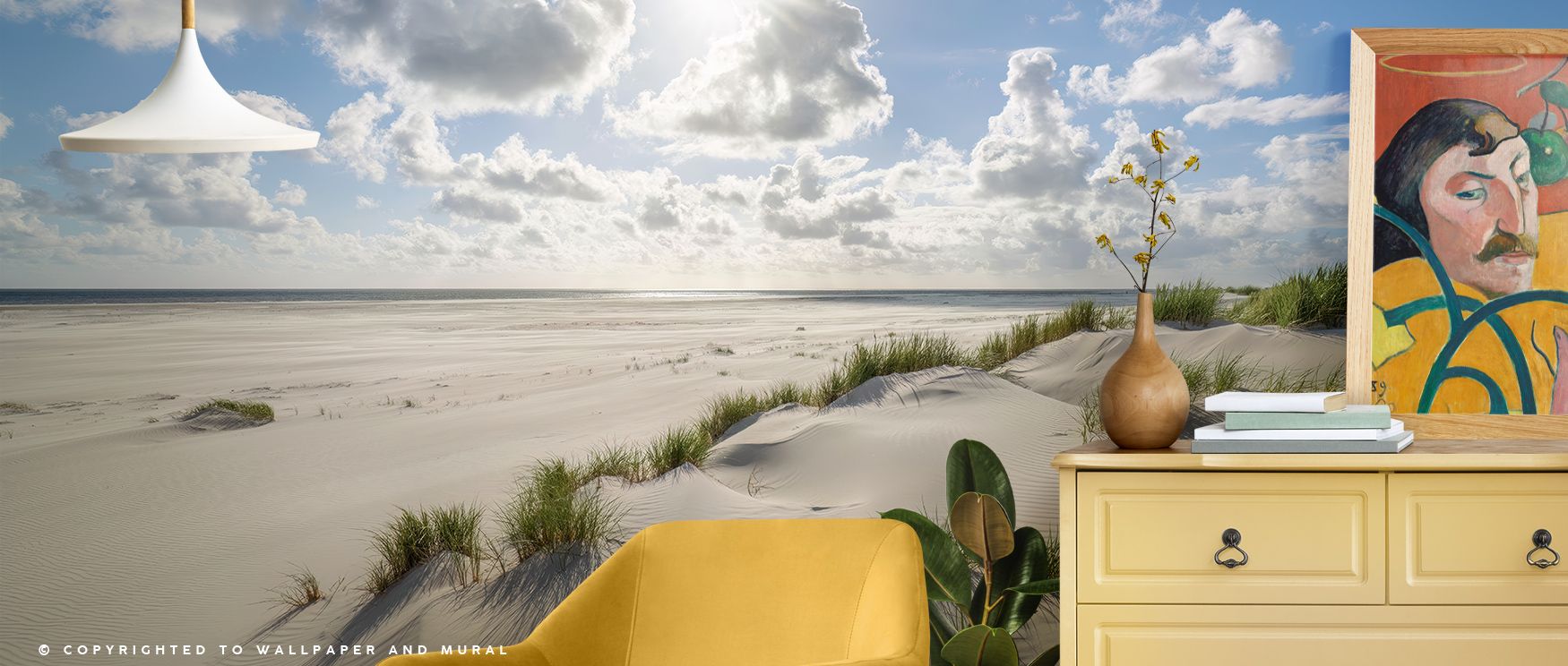 Kniepsand Beach Wallpaper surrounds interiors with peace, layering coastal motifs into harmonious rhythm. Its palette conveys serenity, surrounding walls with resonance. Interiors glow with coastal presence, turning spaces into tranquil sanctuaries enrich
