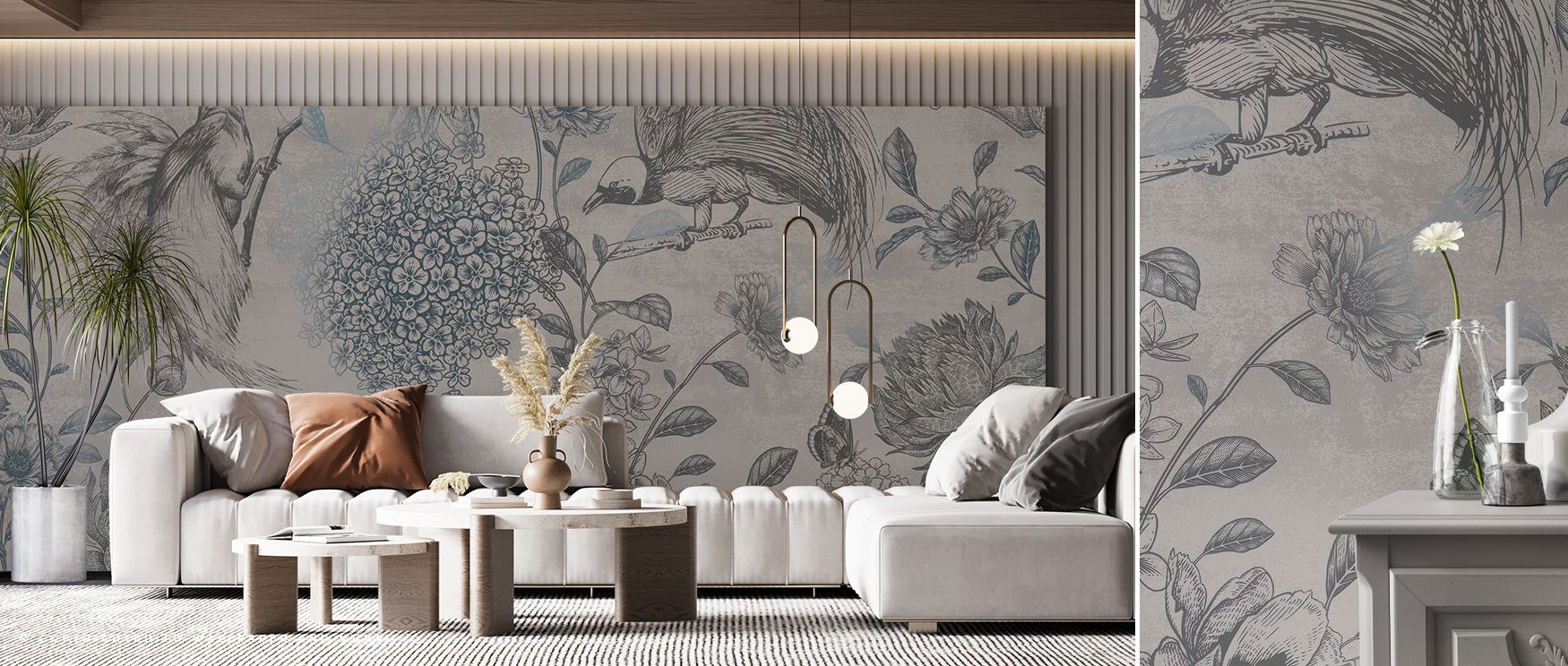 Laura’s Assembly Wallpaper conveys artistry, weaving intricate forms into radiant tones. Its palette conveys creativity, surrounding interiors with resonance. Walls glow with expression, turning spaces into imaginative reflections of balance and charm. Th