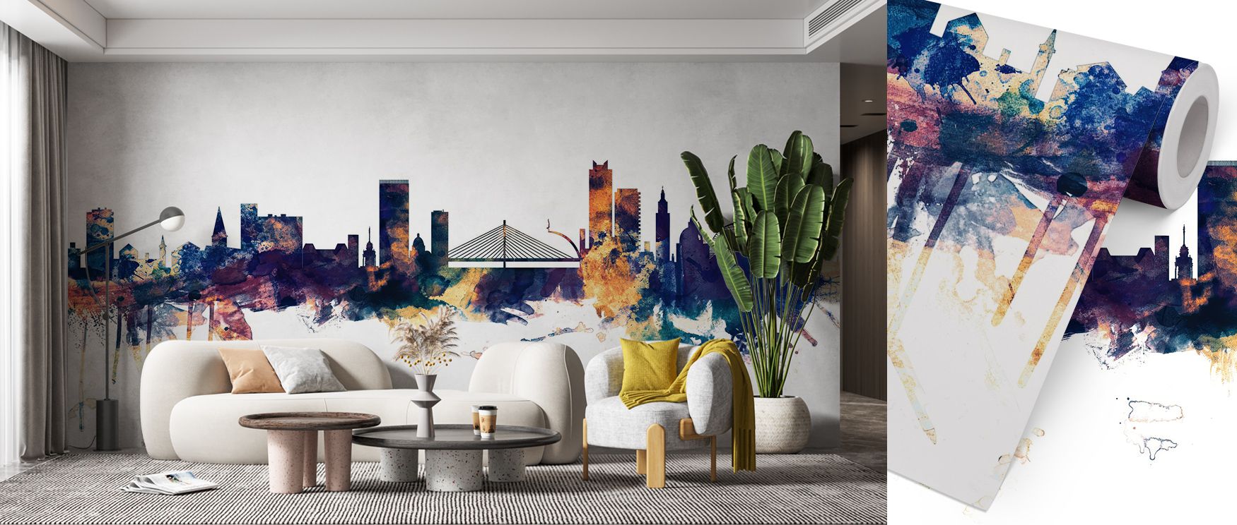 Liege Belgium Skyline Blue & Bronze Wallpaper embodies pride, layering silhouettes into refined tones. Its palette conveys sophistication, surrounding interiors with resonance. Walls glow with charm, turning spaces into luminous reflections of heritage. P