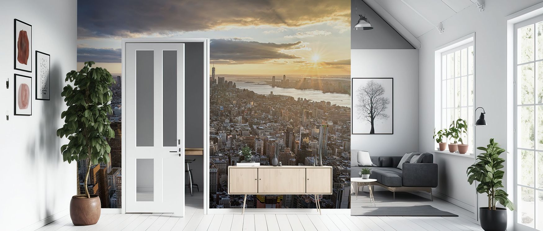 The luminous design of Lower Manhattan Views Wallpaper enhances interiors with metropolitan elegance. Strong silhouettes rise with rhythm, conveying cultural pride through refined contrasts. Shadows enrich depth while light adds resonance, surrounding wal