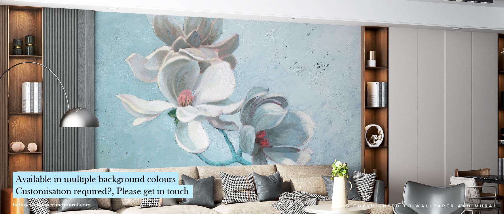 The gentle flow of Magnolia Branch Wallpaper evokes the poetry of springtime. Each flower appears suspended in calm motion, with soft hues that soothe the senses. Shadows introduce delicate contrast while light amplifies texture. The design radiates balan
