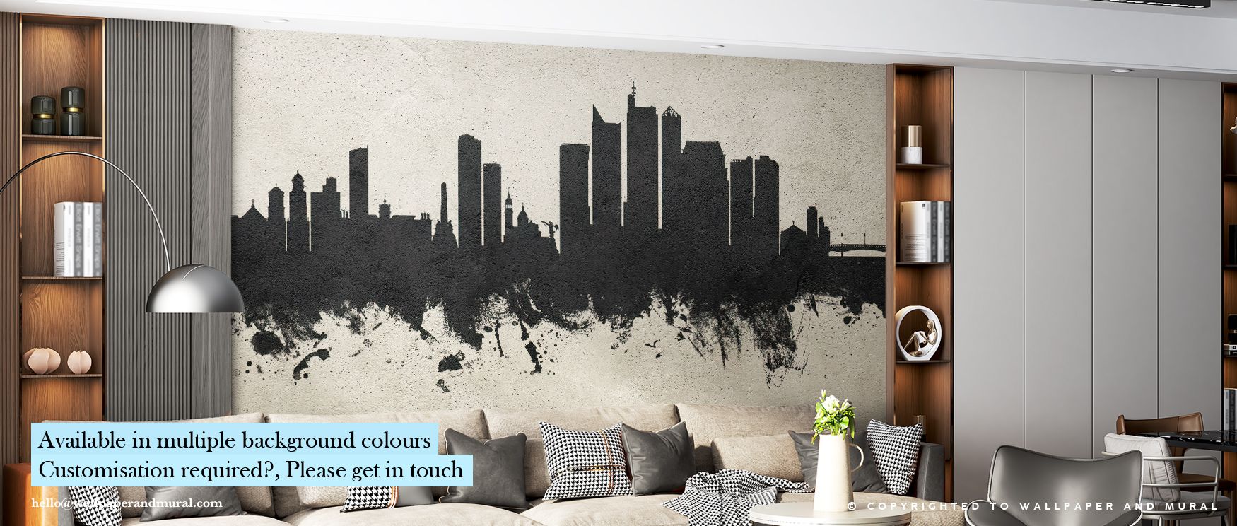 Manila Philippines Skyline Concrete Wallpaper embodies identity through refined composition. Each line radiates calm, turning walls into urban canvases of grace and confidence. Shadows build texture while highlights bring resonance, surrounding interiors 
