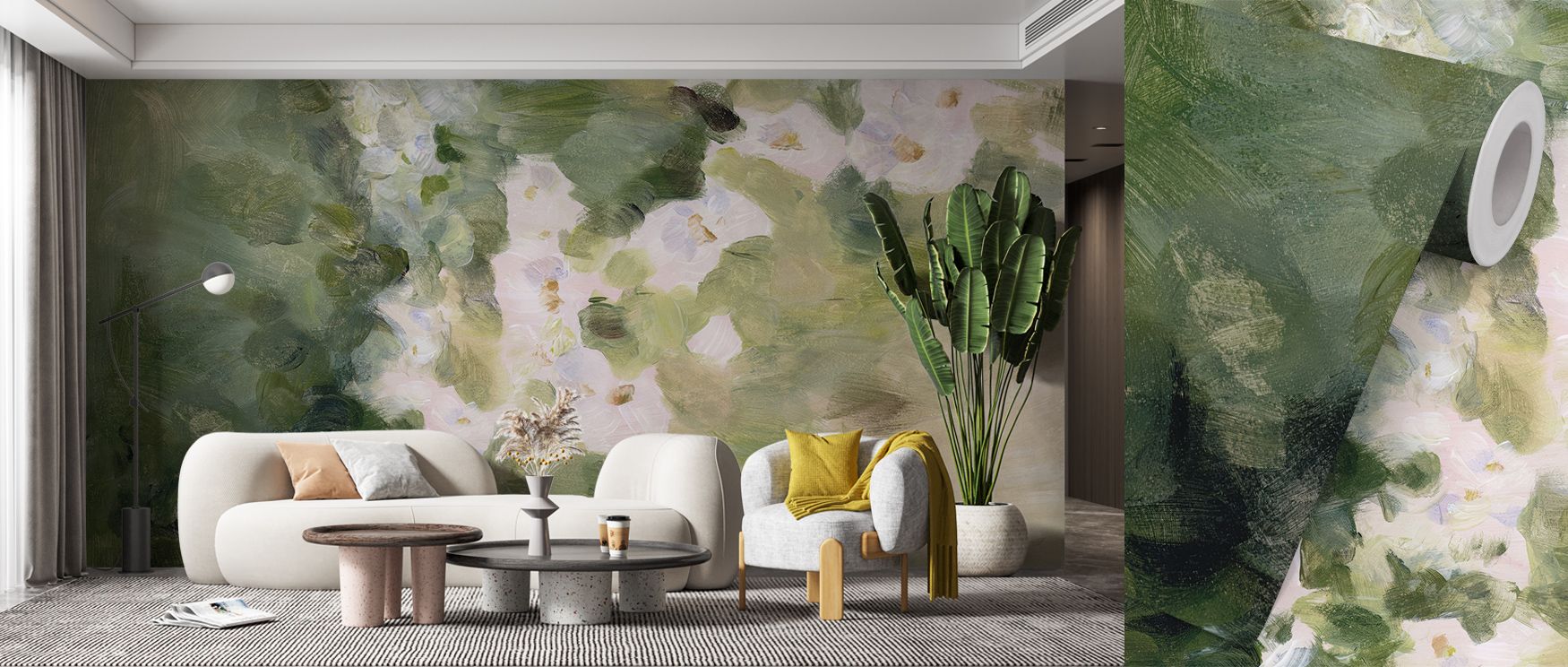 Fields shimmer with soft radiance in Midsummer Meadow, their colors echoing the warmth of sunlight on grass. Shades of golden green blend with pale blossoms, forming a visual poem of growth and peace. Each detail feels alive, capturing both simplicity and